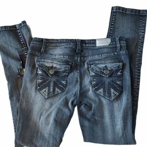 Vigoss The Britain Skinny Stretch Gray Size 5